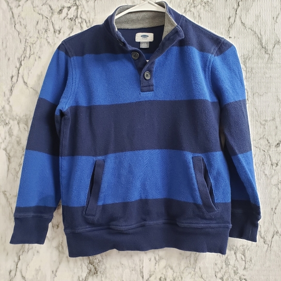 💕 Old Navy striped Sweatshirt Size M - Picture 6 of 9